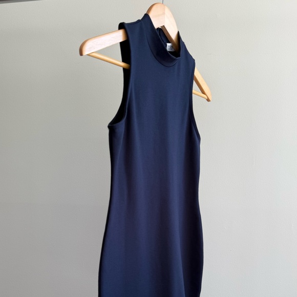 Popular 21 Mock Neck Bodycon Mini Dress - Picture 1 of 6